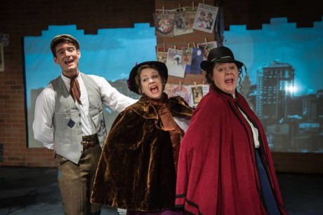 L to R: Daniel Valentin-Morales, Jeanine Urso Collins-Evans and Laura Stark. Photo by Joe Williams.