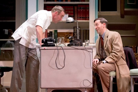 Ian Merrill Peakes and Ben Dibble. Photo by Mark Garvin.