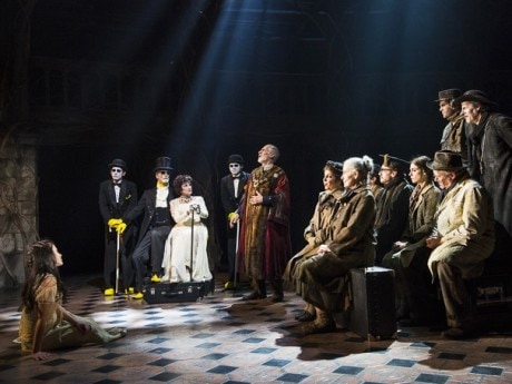 The cast of ‘The Visit.’ Photo by Joan Marcus.
