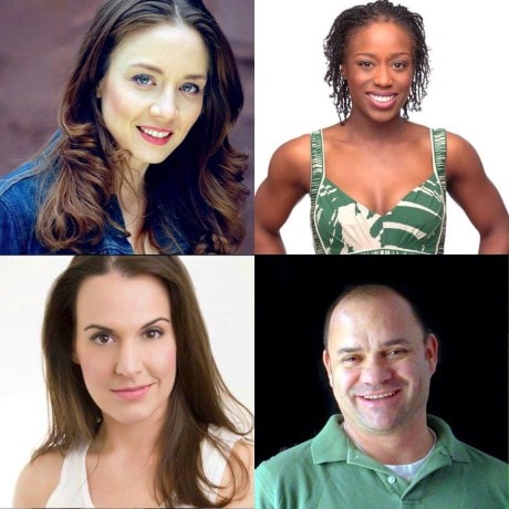 Gillian Shelly Lawler, Sara Barker, Greg Stevens and Felicia Curry.