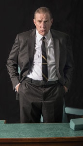 Nick Wyman as President Lyndon Johnson. Photo by John Revisky.