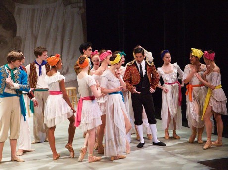 (Escamillo) and cast members of 'Carmen in Havana.' Photo by Angelisa Gillyard.