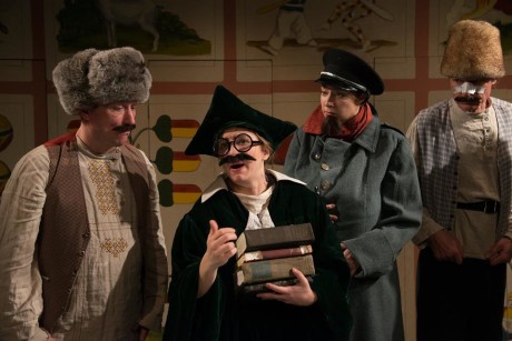Bob Schmidt, Francesca Piccioni, Jennifer MacMillan, and Tomas Dura. Photo by Johanna Austin.