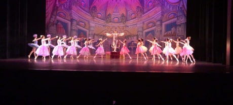The Prince and the Sweets in the Land of Sweets. Photo courtesy of the Maryland Ballet Theatre.
