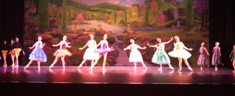 The Fairies and Princess Plum in Fairyland. Photo by Maryland Ballet Theatre.