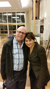 David Friscic and Frances Ruffelle.