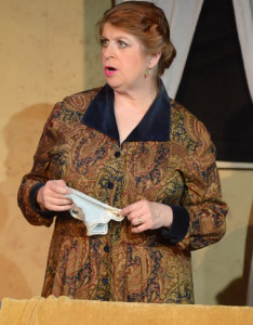 Jill Kyle-Keith (Mrs. Van Daan). Photo by Stan Barouh.