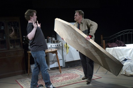 Danny Rovin (Moving Crew) and Darreen Marquardt (Giovanni). Photo by Valentin Radev.
