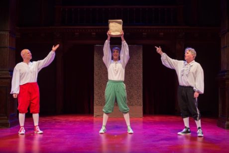 Pictured (l to r): Reed Martin, Teddy Spencer, and Austin Tichenor. Photo by Teresa Wood.