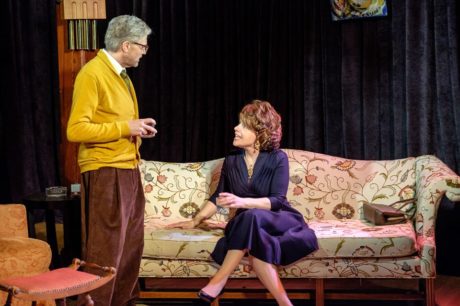 D. Scott Graham (George) and Karen Jadlos Shotts (Martha). Photo courtesy of City of Fairfax Theatre Company.