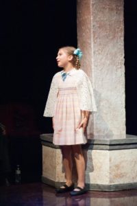Lucia Kelemen (Young Eva). Photo by Chris Aldridge, CMAldridgePhotography.