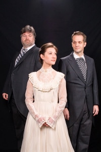 (Neville) (Lilly) and Archibald. Photo courtesy of Colonial Players.
