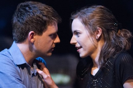 Sam Ludwig (Hal) and Katrina Clark (Catherine). Photo by Teresa Castracane.