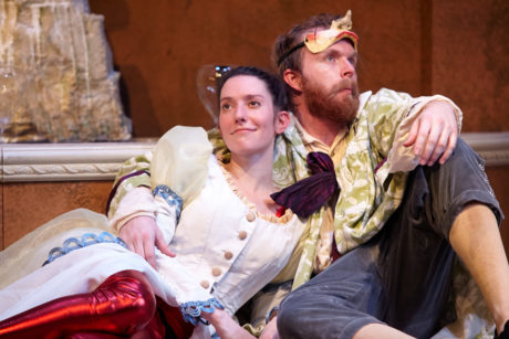 Natalie Cutcher (Rosina Spittitucci) and Matthew Aldwin McGee (Salvatore Spittitucci). Photo by C. Stanley Photography.