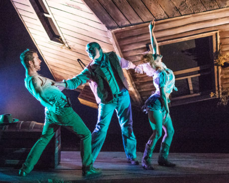 Left to Right: Andrés Talero, Lawrence Redmond, and Verónica del Cerro. Photo by Stan Weinstein.