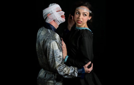 David Dieudonne and Fabiolla Brennecke Da Silva in 'Tics.'' Photo by Tony Hitchcock.