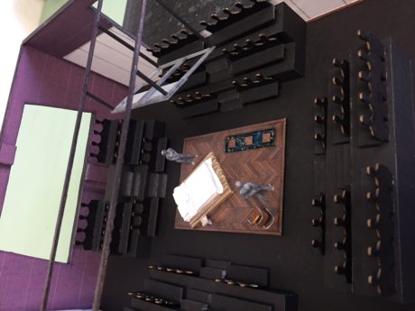 The model for "Not Medea." courtesy of set designer Jesse Dreikosen