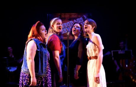 Belinda Hardesty, Brittany Alyse Willis, Rebecca Speas, Karen Lange, Rebecca Phillips, and Jared Creason. Photo by Ryan Maxwell Photography.
