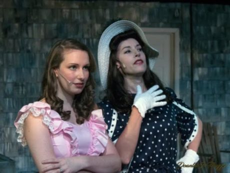 Brittany Bartlett and Bette Cassatt. Photo by Donald Plugge.