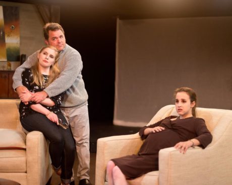 Lena Winter, Brendan Murray, and Lenora Spahn. Photo by Harvey Levine.