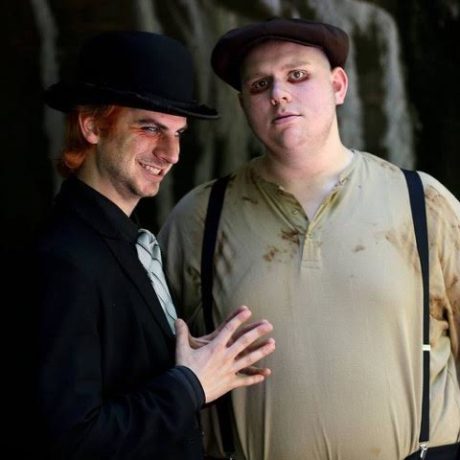 Matthew Payne (Mr. Crou) and Bobby Hennenberg (Mr. Vandemar). Photo by Shealyn Jae Photography.