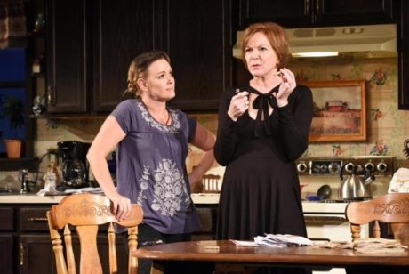 Beth Hylton (Robyn) and Deb Haslett (Sharon). Photo by Stan Barouh.
