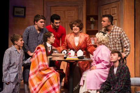 and the cast of Gypsy at Reston Community Players. Photo courtesy of Reston Community Players.