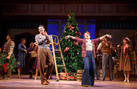 Bryce Pinkham (Jim) and Megan Lawrence (Louise). Photo by Joan Marcus.
