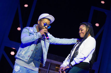 Musiq Soulchild and Jackie Michaels. Photo by Montez Miller.