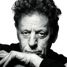 Composer Philip Glass.