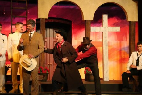 The cast of USNA Masqueraders Much Ado About Nothing. Photo courtesy of the Masqueraders.