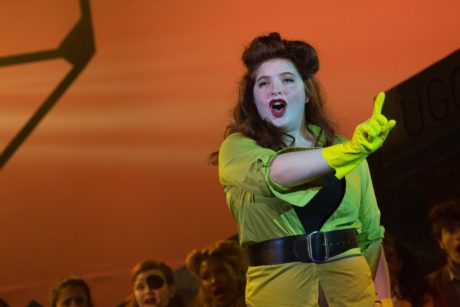 Franny Sewell as Penelope Pennywise.. Photo by Judy Licht.
