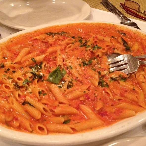 Penne a la Vodka.