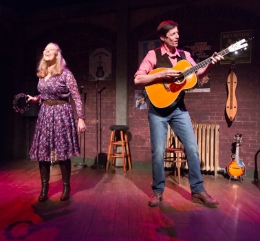 Katie Deal and David M. Lutken. Photo by Mark Garvin.