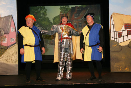 Robert Leembruggen, John O'Leary, and Chuck Hoag. Photo courtesy of The British Players.