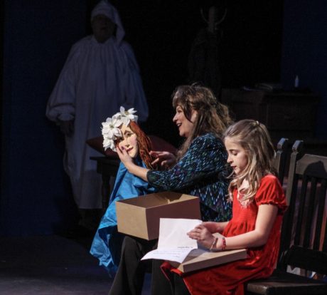David Schmidt, Kathy Halenda, and Madeline Aldana. Photo by Noah Taylor.