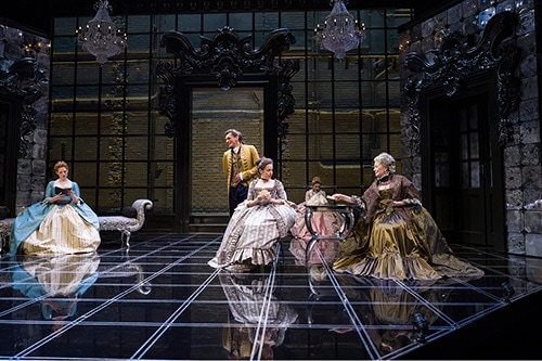 The cast of 'Dangerous Liaisons.' Photo by Richard Anderson.