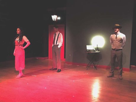 Dana Kreitz, Lee Cortopassi and Andrew Block. Photo courtesy the production.