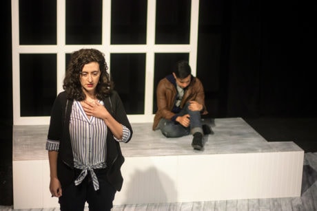 Felicia Leicht and Samy el-Noury. Photo by Katie Reing.