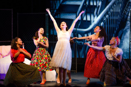Kendyll Young, Marissa Barnathan, Patti-Lee Meringo, Brittany Monachino, and Mary Guarnieri. Photo by Maura McConnell.