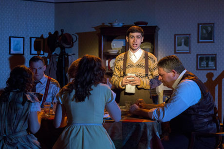 DJ Gleason and company. Photo by Bill D'Agostino.