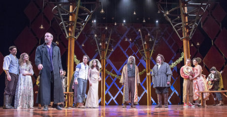 The ensemble of As You Like It. Photo by Lee A. Butz.