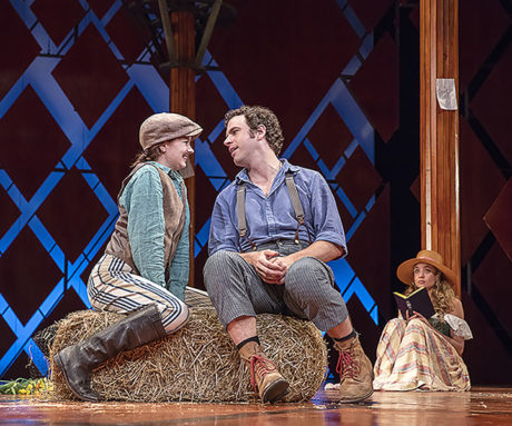 Marnie Schulenburg, Zack Robidas, and Stella Baker. Photo by Lee A. Butz.