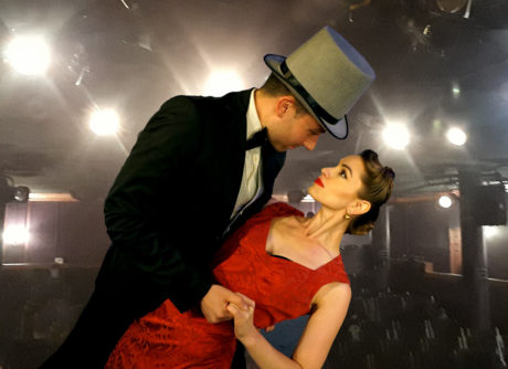 Clint Hromsco and Amy Londyn. Photo by Lou Vitacco.