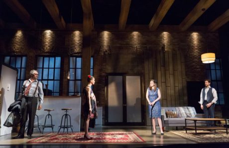 Danny Vaccaro, Laura Giknis, Eleanor Handley, and Michael Satow. Photo by Mark Garvin.