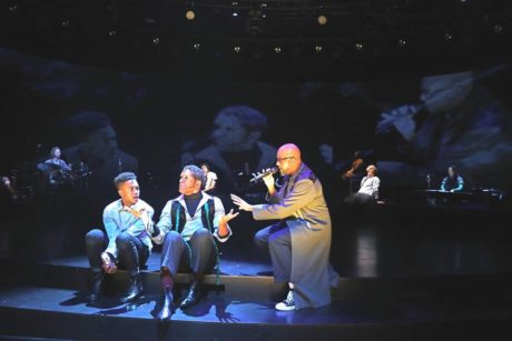 Jamar Williams, Lindsay Smiling, and Kris Coleman. Photo by Bill Hebert.