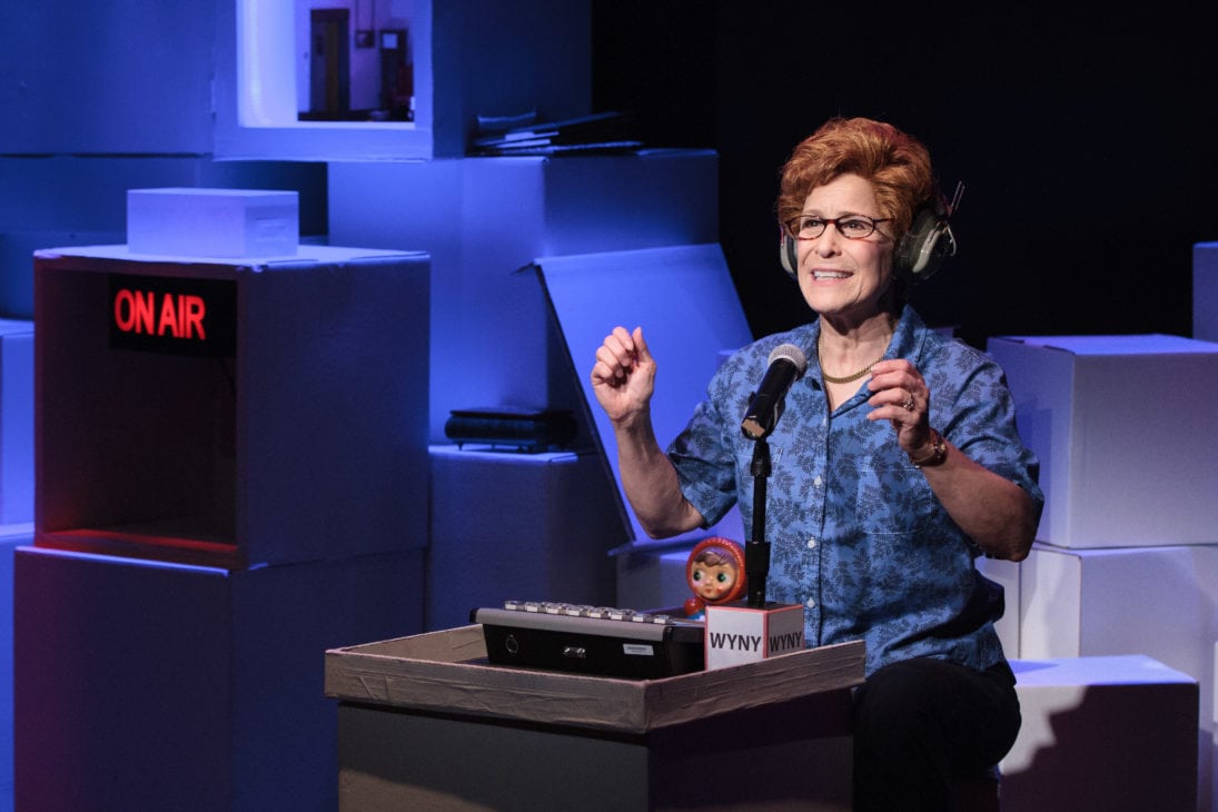 Naomi Jacobson as Dr. Ruth. Photo by Teresa Wood.