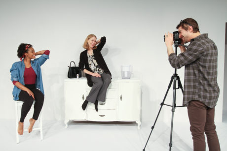 Jessica Johnson, Nancy Boykin, and Matteo Scammell. Photo by Paola Nogueras.