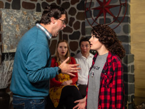 Jon Meeker as Liam and Anna Steuerman as Daphna (Photo Credit: Bruce F. Press Photography)