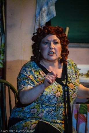 Nicole Halmos as Rose in Cumberland Theatre's Gypsy. Photo by Wolford Photography.